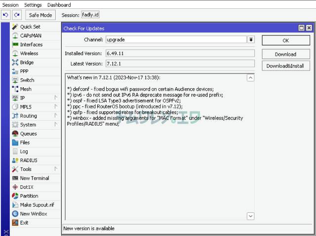 Kelebihan Upgrade RouterOS 6 ke RouterOS 7
